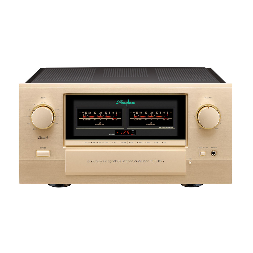 AccuphaseE-800S-LifeLike ACCUPHASE E-800S Integrierter Class-A-Stereo-Verstärker