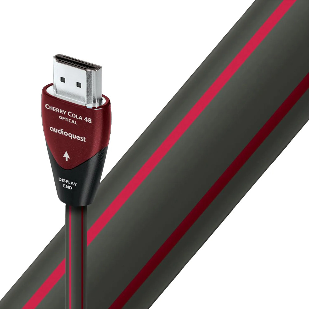 Audioquest Cherry Cola 48 Ultra High Speed 48Gbps Aktives Optisches HDMI 2.1 Kabel
