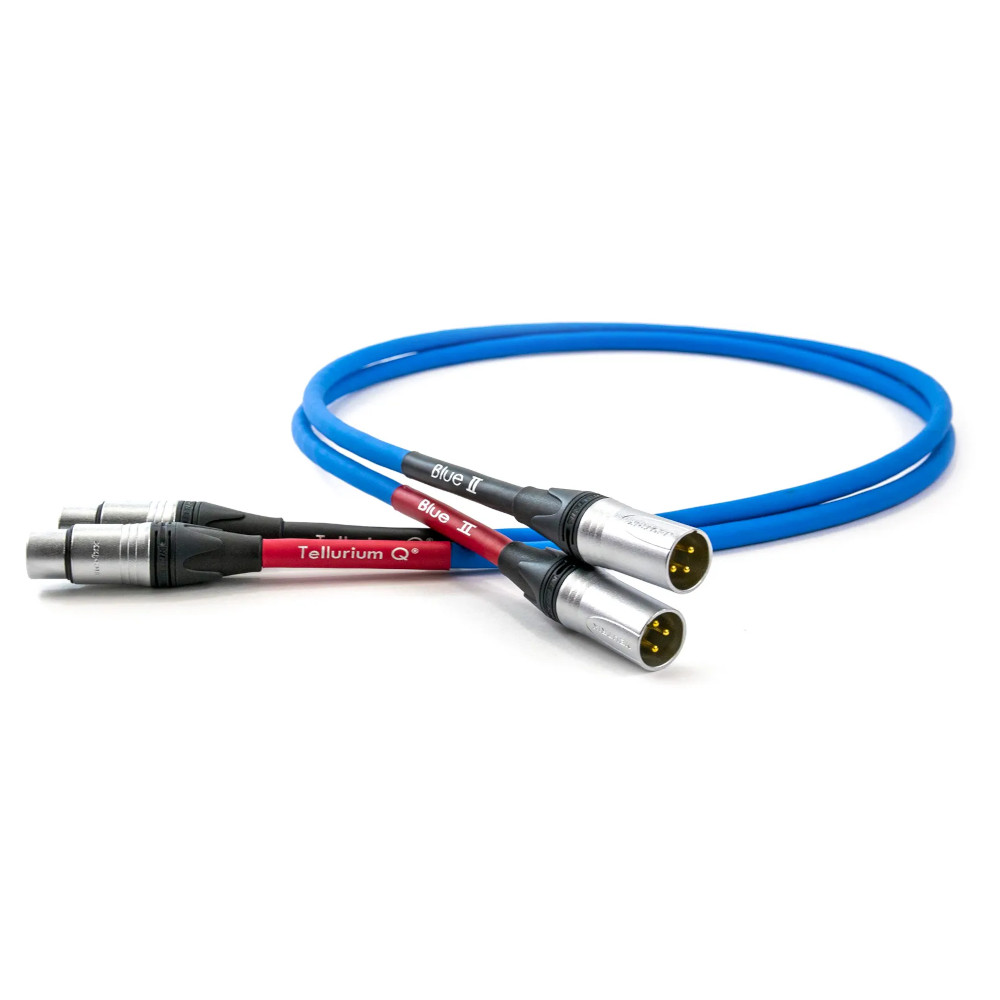 TelluriumQ_BlueII_XLR Tellurium Q XLR Blue II