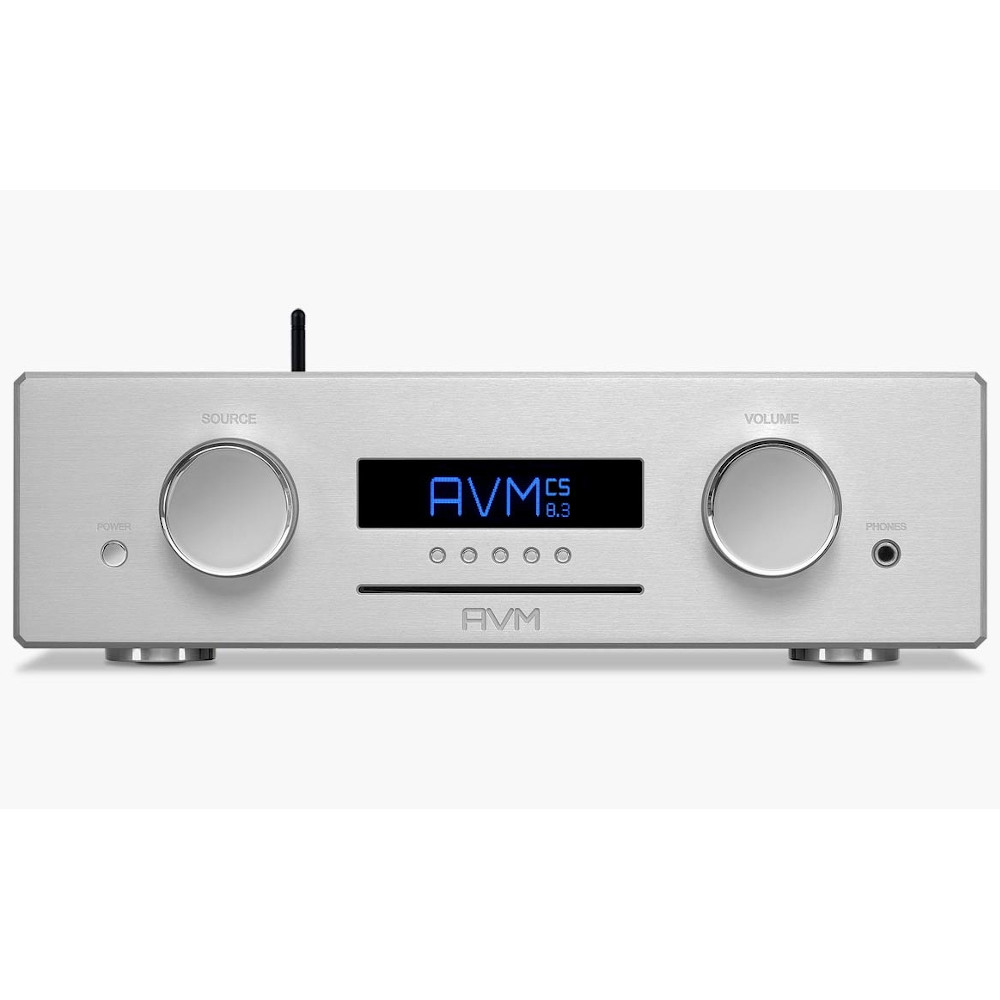 AVMCS8-3-AllinOne-Silber-LifeLike AVM Ovation CS 8.3 All-In-One CD-Receiver