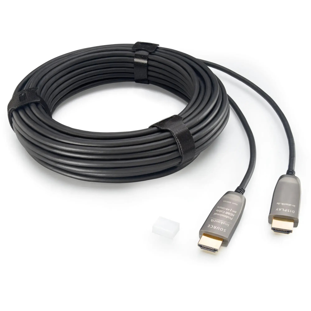 In-Akustik Ultra High Speed HDMI 2.1 Glasfaserkabel | LWL | Hybrid