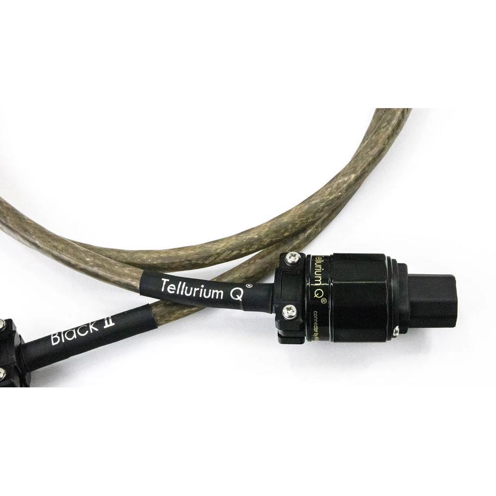 TelluriumQ_UltraBlackII_Netzkabel Tellurium Q Ultra Black II Netzkabel