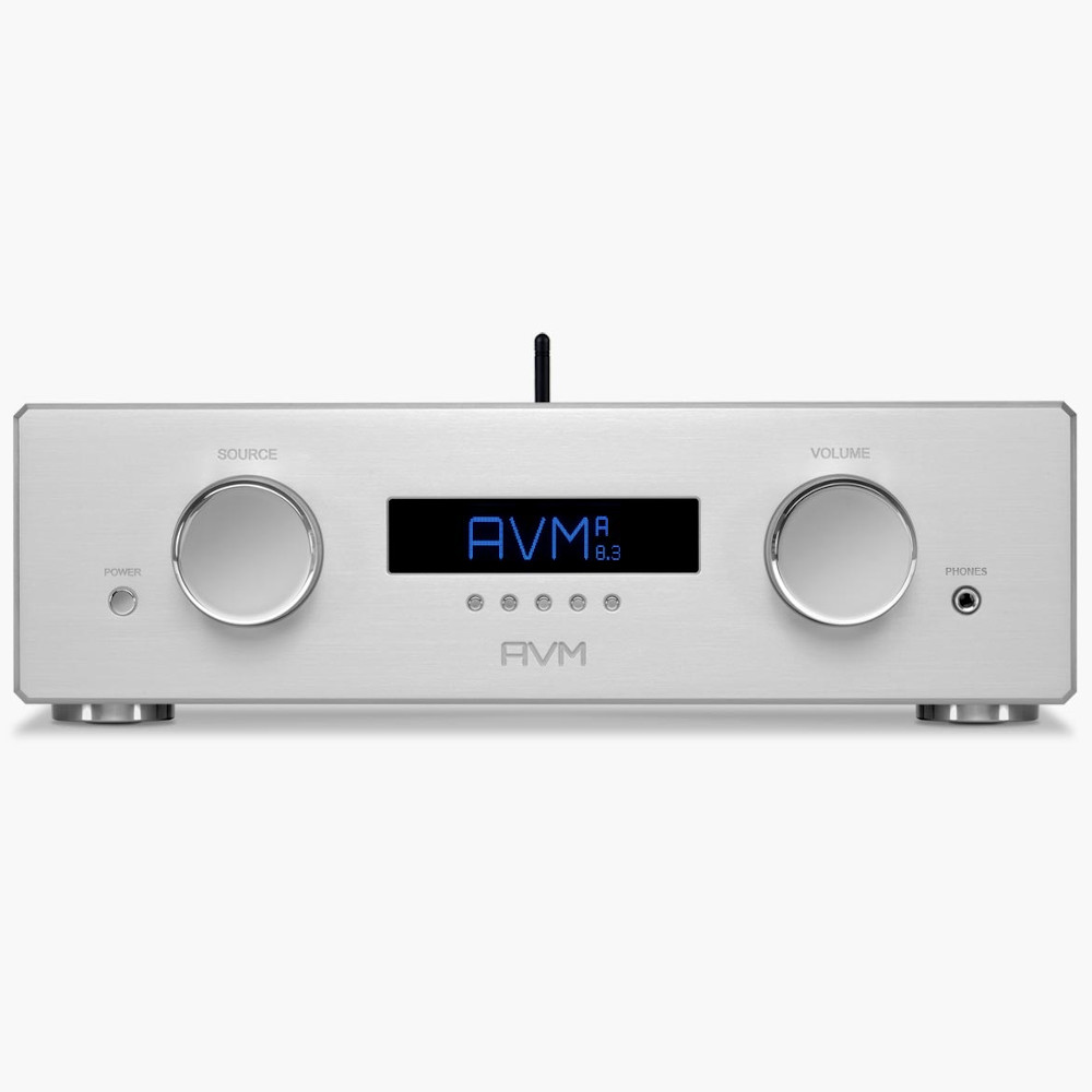 AVM-Ovation-A8-3-Silber-LifeLike AVM Ovation A 8.3 Vollverstärker