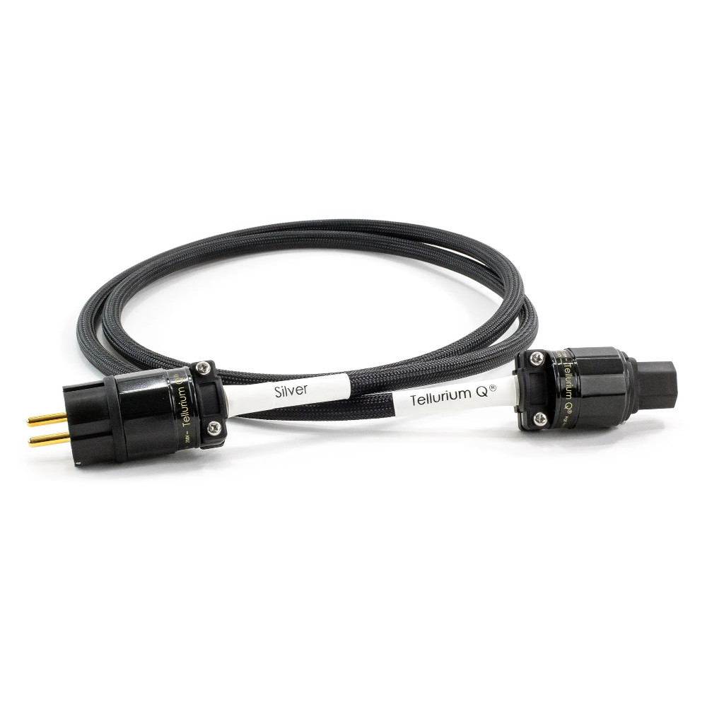 TelluriumQ_Silver_Stromkabel Tellurium Q Silver Netzkabel