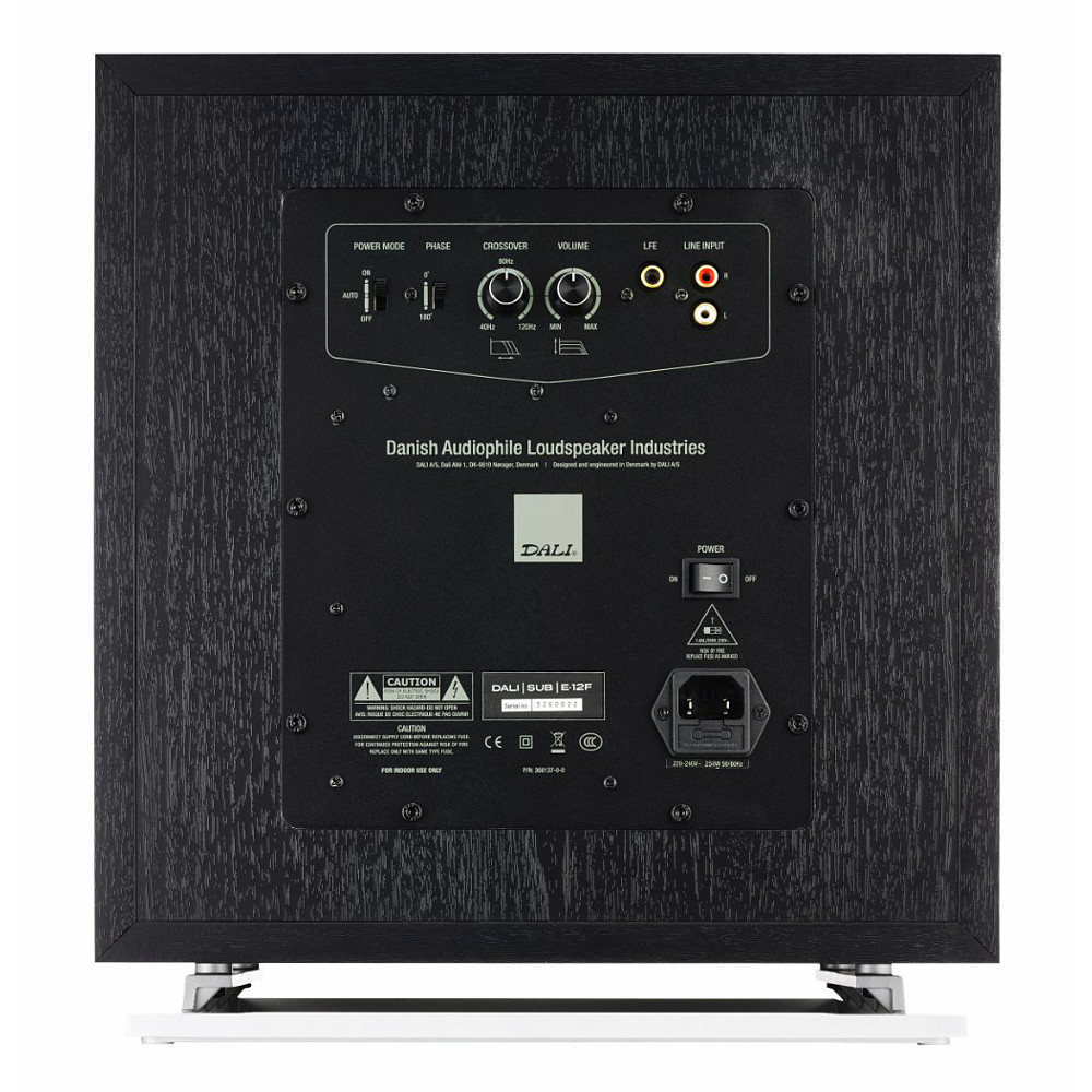 Dali-Sub-E-12F-Black-Back Detailansicht