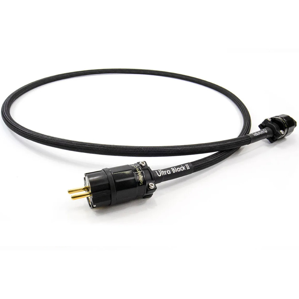 TelluriumQ_UltraBlackII_Stromkabel_1 Tellurium Q Ultra Black II Netzkabel