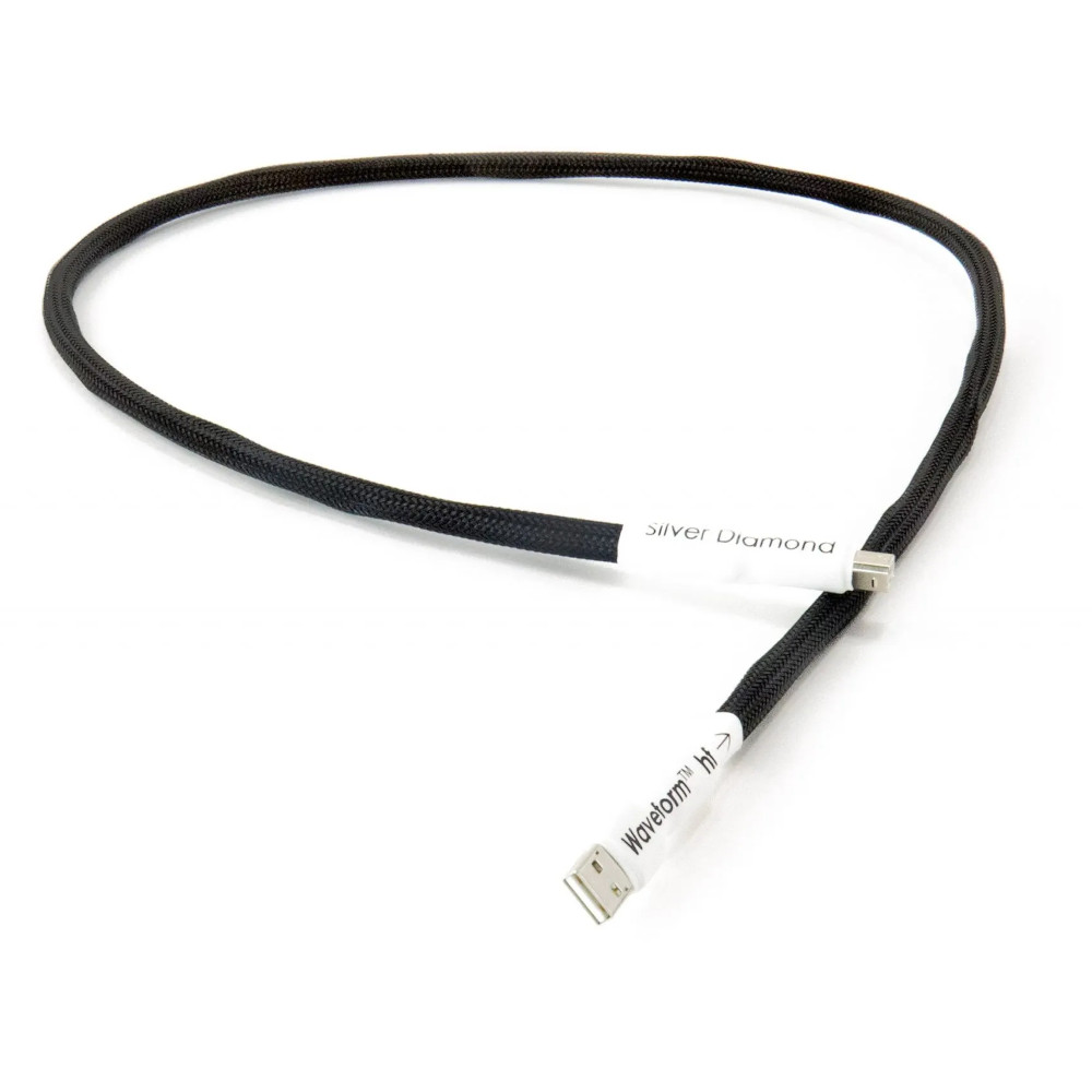 TelluriumQ_SilverDiamondHF_USB Tellurium Q USB Silver Diamond Waveform™ HF