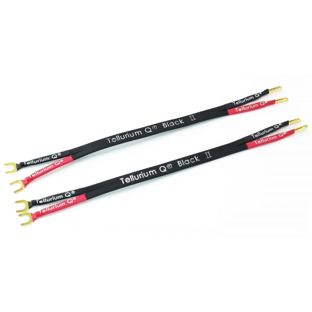 Tellurium Q Black II Jumper - Stereo Set