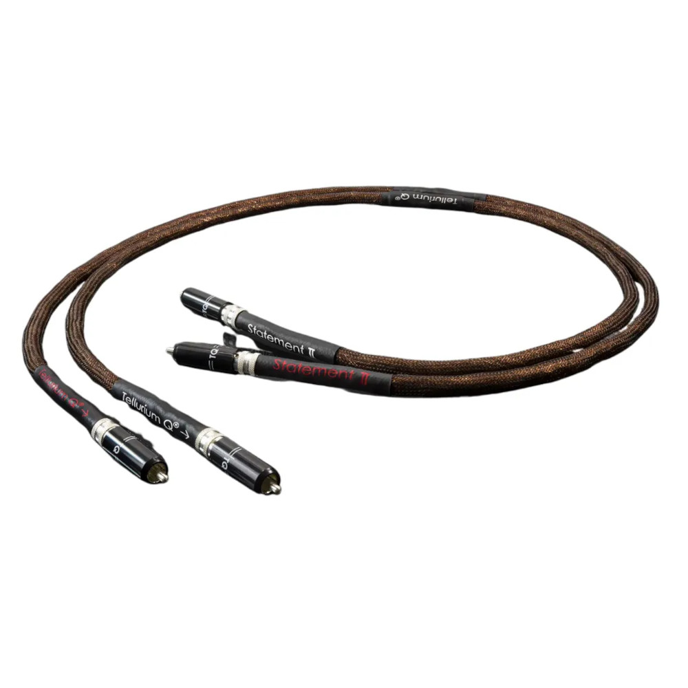 Tellurium Q Statement II Stereo Analog Interconnect Kabel