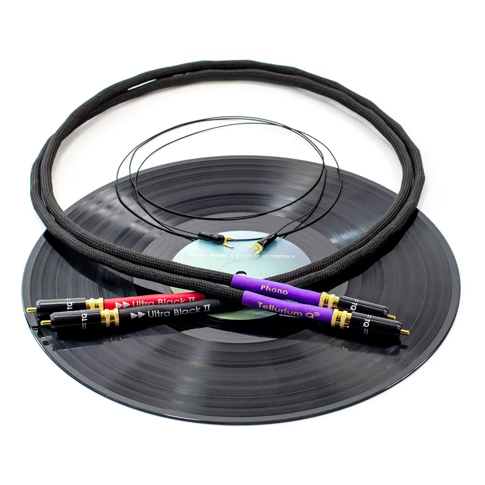 TelluriumQ_UltraBlackII_RCA_Phono Tellurium Q Phono Ultra Black II RCA / DIN