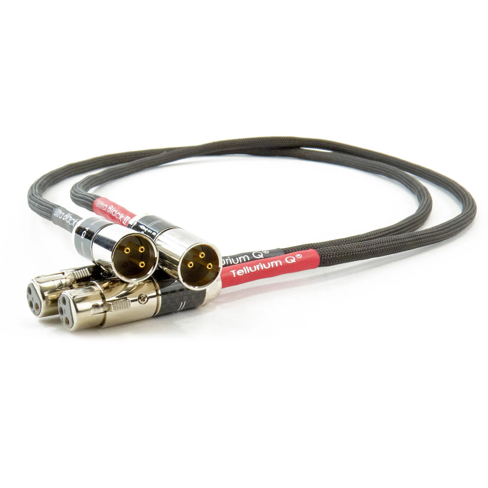 TelluriumQ_UltraBlackII_XLR Tellurium Q XLR Ultra Black II