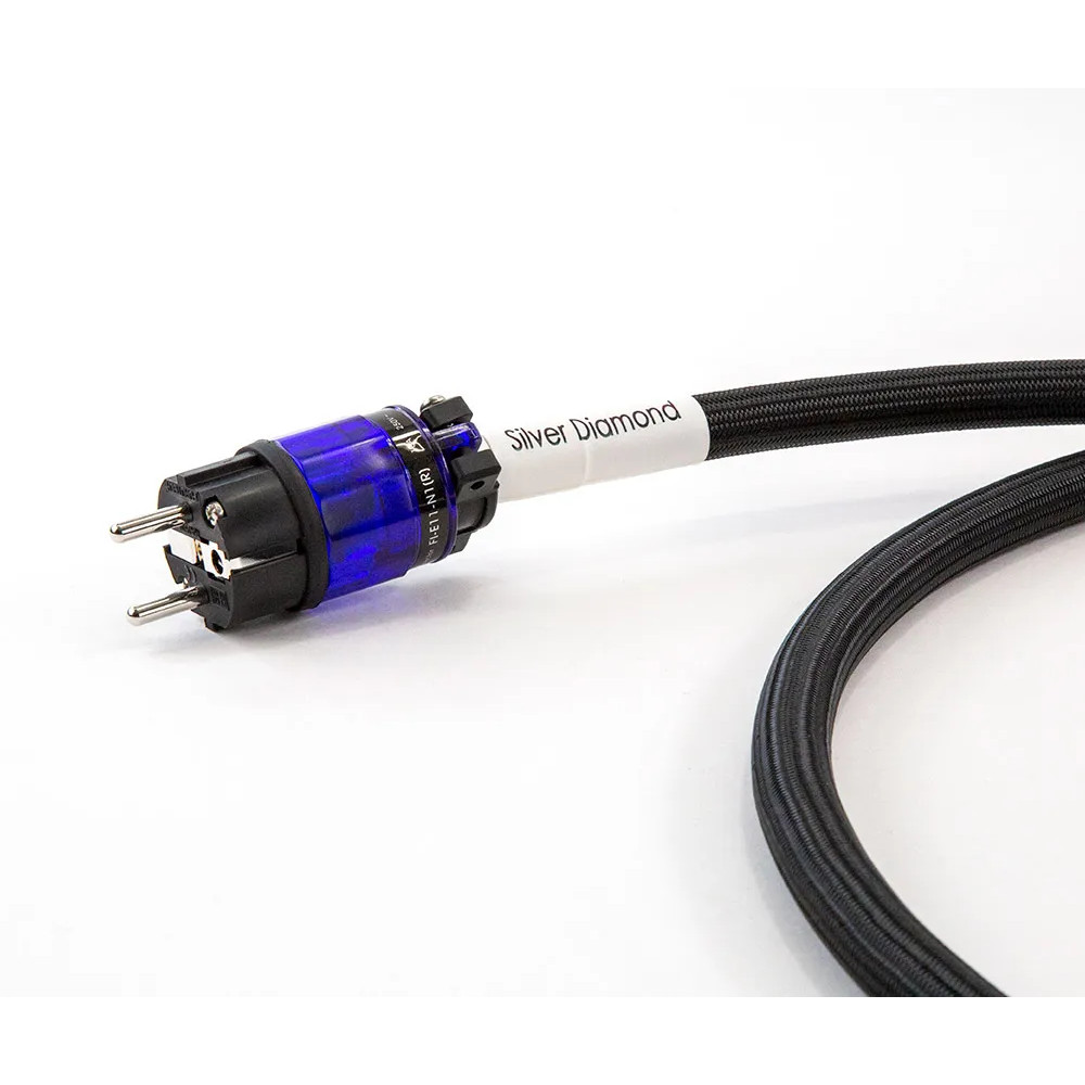 TelluriumQ_SilverDiamond_Stromkabel_1 Detailansicht